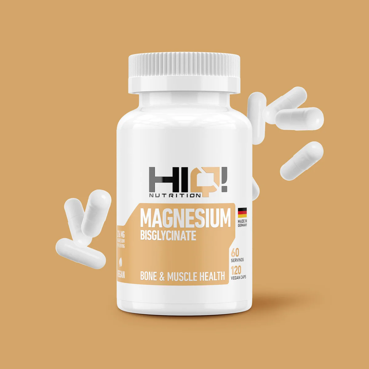 Magnesium Bisglycinate 120 Capsules