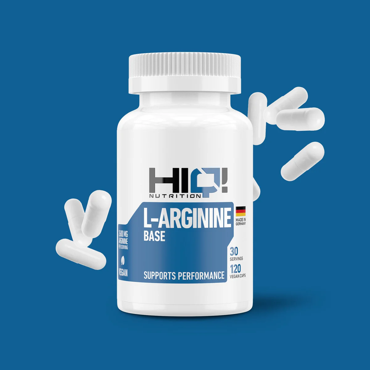 Arginine Base 120 Capsules